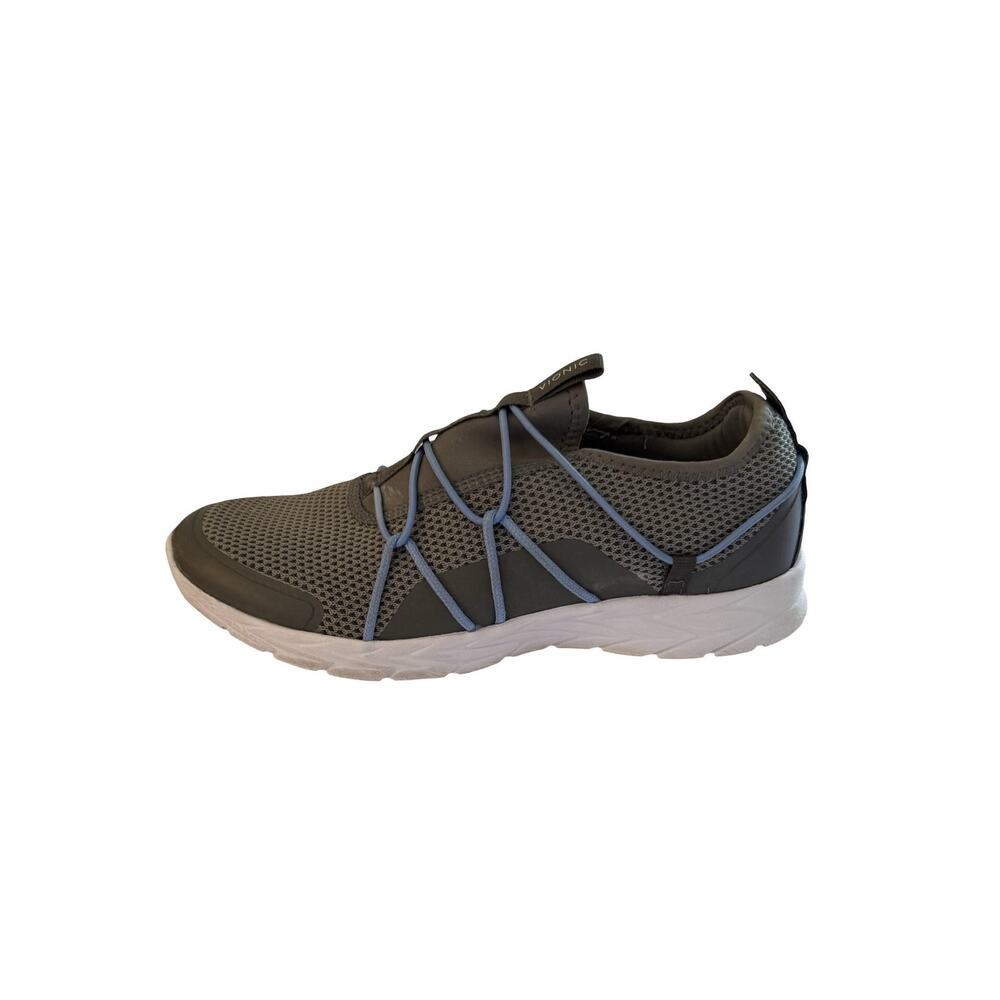 Vionic Jada Sneaker Womens Size 9.5 Gray Mesh Slip On Walking Shoe Orthotic Comf